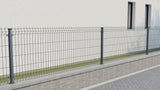 Zváraný plotový panel 3D ZnPVC 2500x1030x4mm antracit