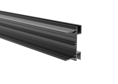 Hliníkový plotový adaptér pre 40mm výplne - 6000mm