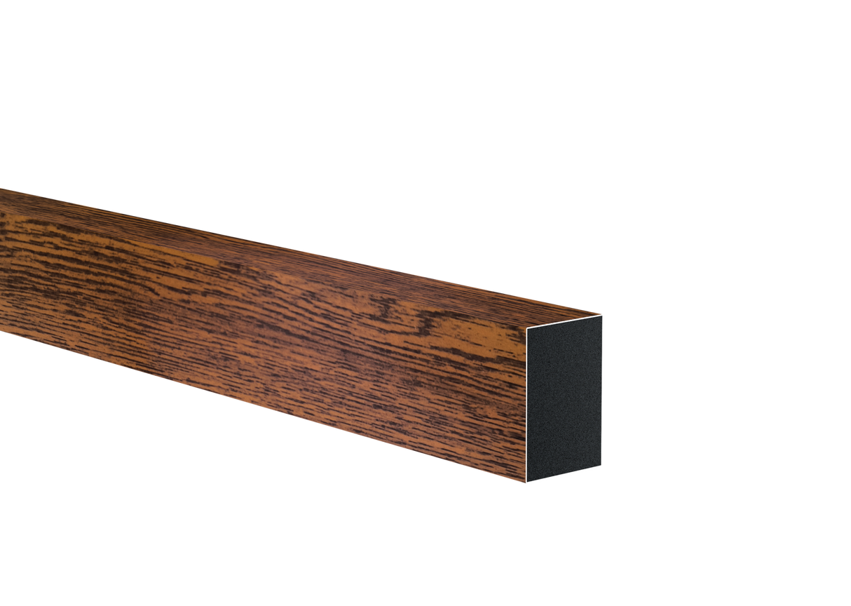 Hliníková plotová výplň 40x60x1 - 6000mm tmavý orech