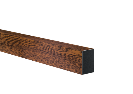 Hliníková plotová výplň 40x60x1 - 6000mm tmavý orech