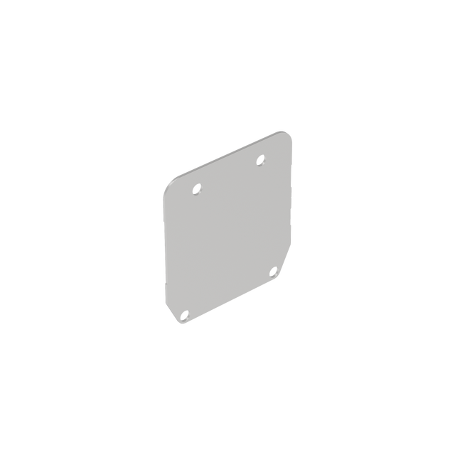 Krytka profilu INOX, profil 90x99mm