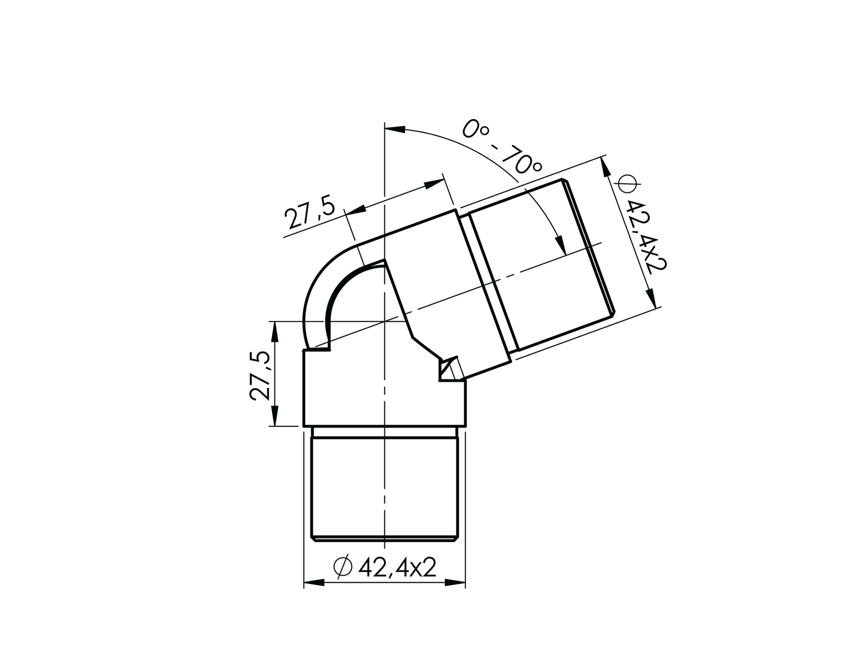 Prechod madla nastaviteľný