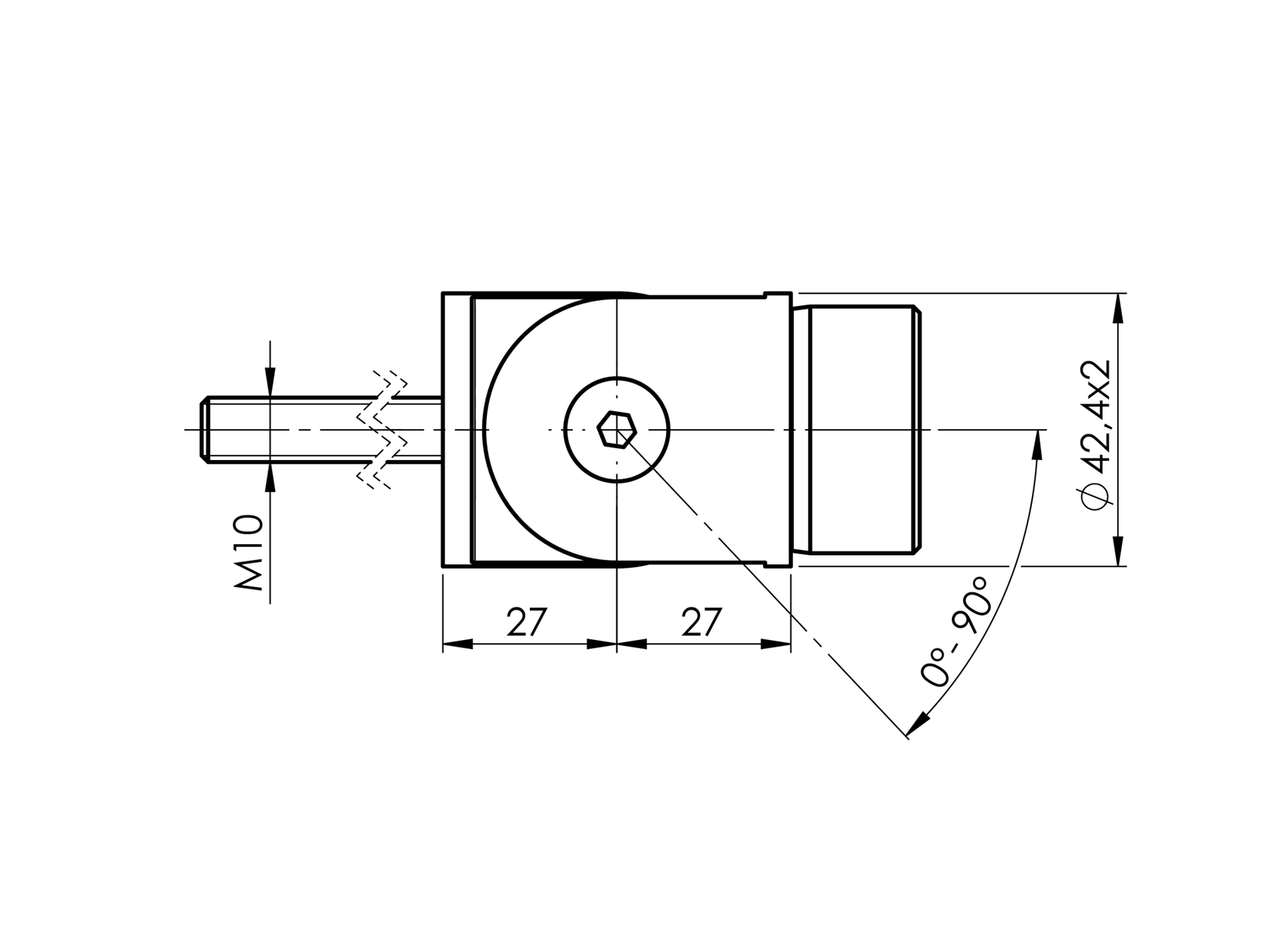Prechod madla nastaviteľný