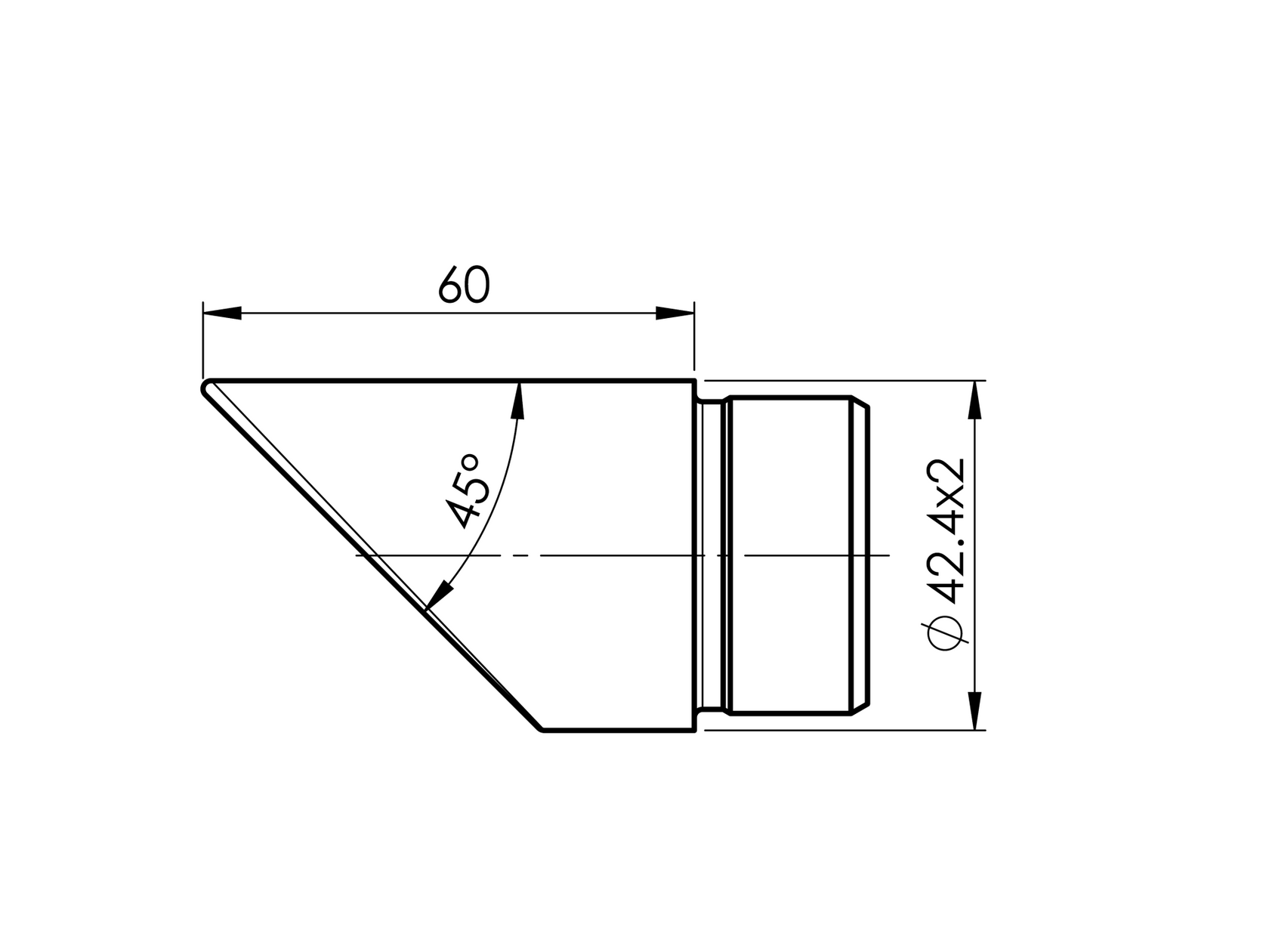 Záslepka - ukončenie madla