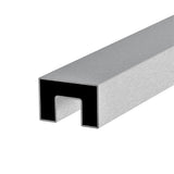 Madlo, nerezové - držiak skla