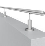 Stĺpik antikor, VK-rovné AISI304, D42,4