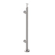 Stĺpik, VK-rovné AISI316, D42,4/2xmodel22/H1100mm-