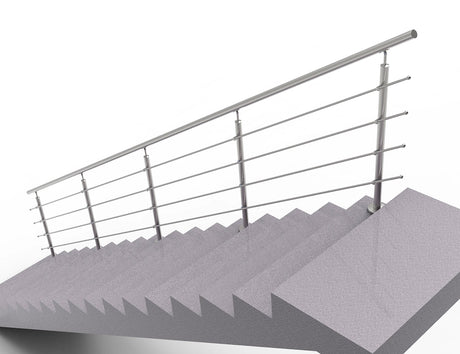 Nerezové zábradlie na schody, 6000x900mm, VS