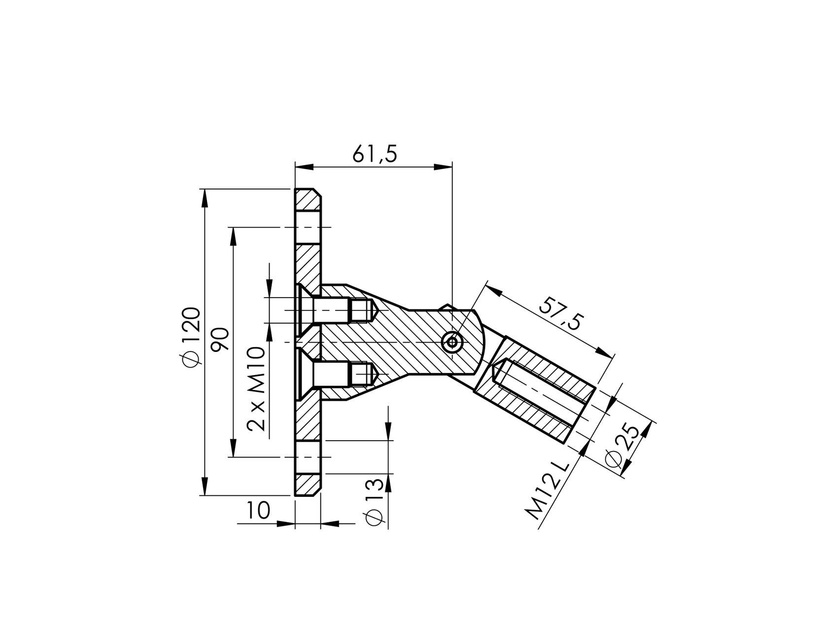 Prístrešok - kotvenie vrchné