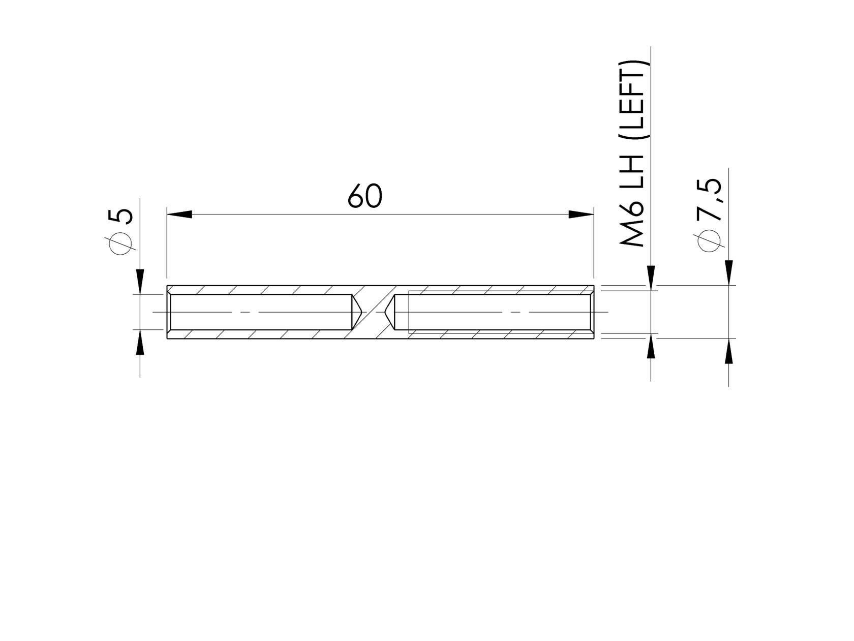 Úchytka lanka - napinak