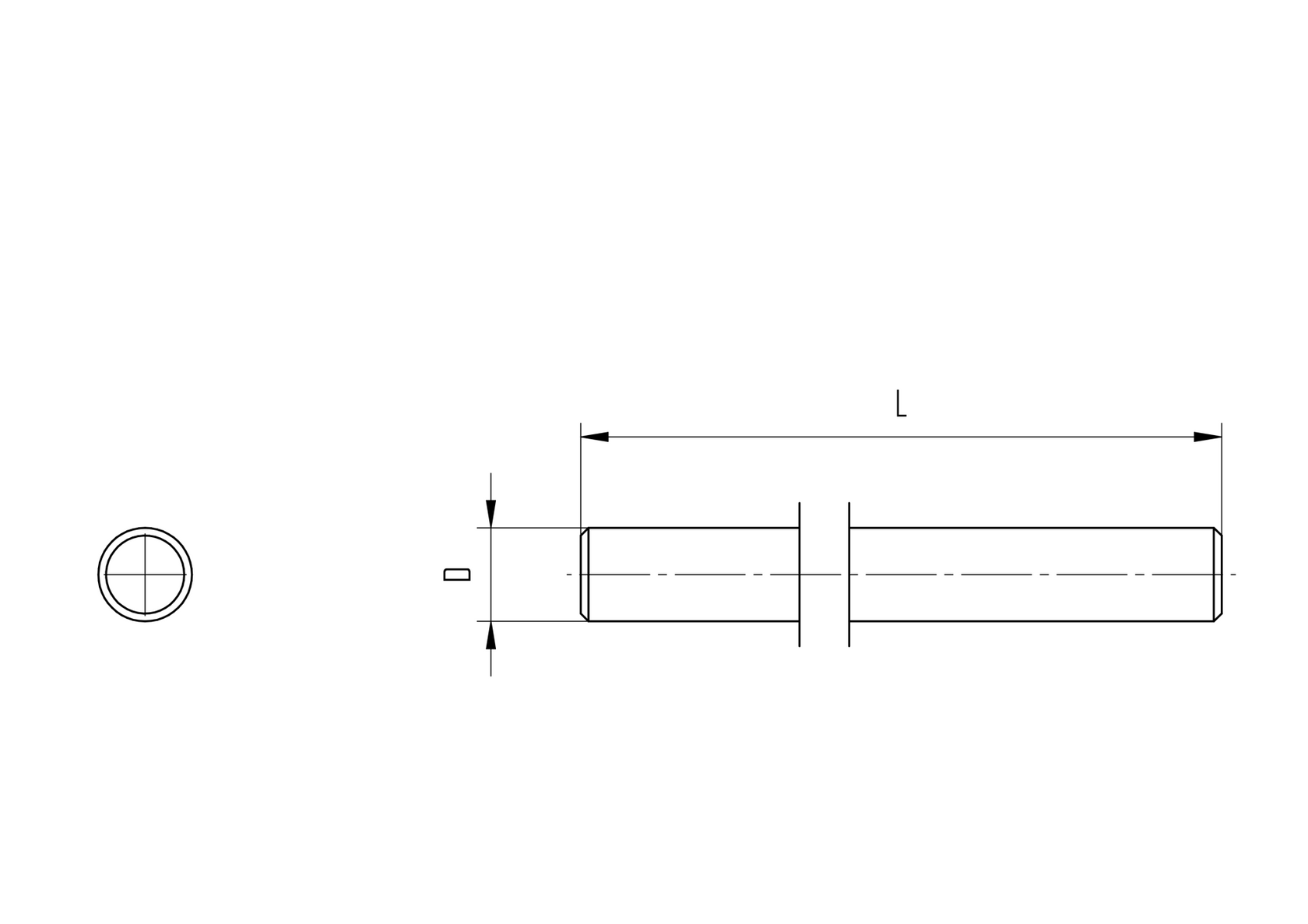 Tyč kruhová nerezová