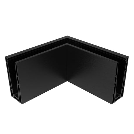 Celosklenené zábradlie-roh. profil-vrchné kotvenie