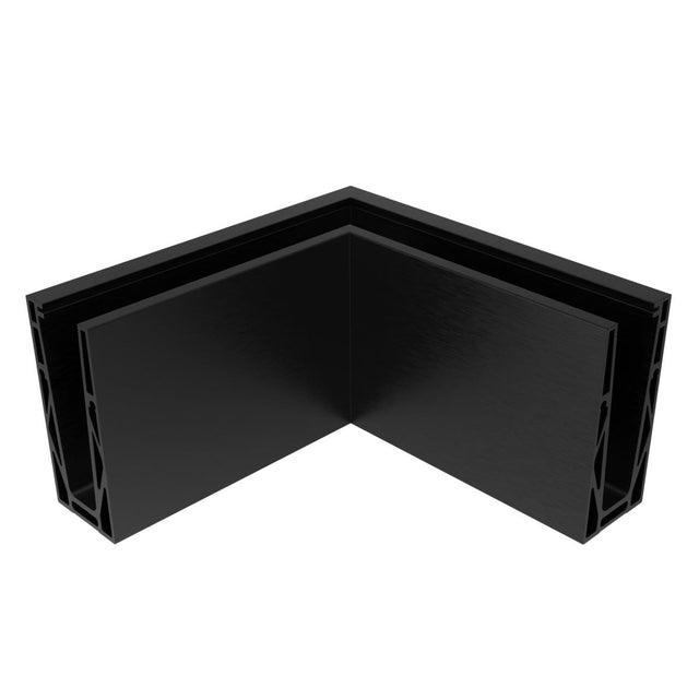 Celosklenené zábradlie-roh. profil-vrchné kotvenie