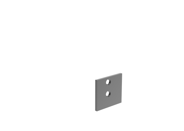Hliníková krytka adaptéra panelové výplne R7016