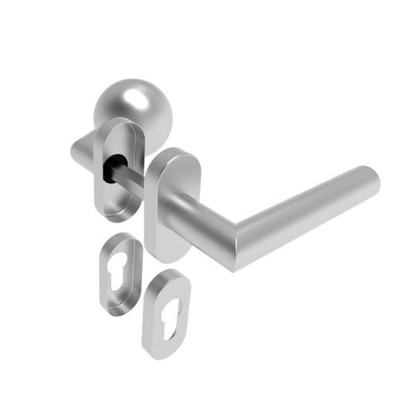 Kľučka - pár, AISI 304, K320