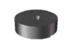 EPDM páska čierna samolepiaca 3x20x5000mm