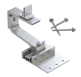 Strešný hák hlinikový nastaviteľný - set škridla keramika/betón