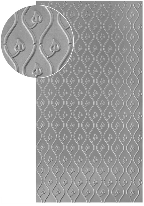 Dizajnový 3D plech, t1,2mm - Zn