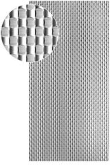 Dizajnový 3D plech, t1,2mm - Zn