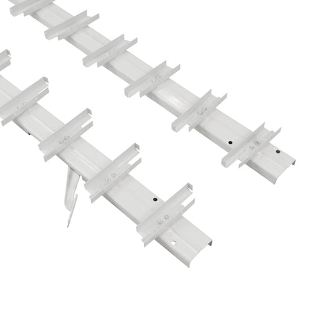 Pohyblivý oceľový systém - žalúziový - pár (ľavý + pravý)