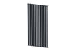 Set Anthracite aluminium vertical tilting system 1.09 m with AL 2.4 m Anthracite infill 20x95
