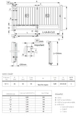 Skladací mechanizmus pre krídlové brány