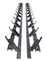 Pohyblivý hliníkový systém - vertikálny, žalúziový - pár (ľavý + pravý)