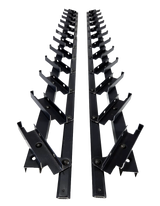 Pohyblivý hliníkový systém - vertikálny, žalúziový - pár (ľavý + pravý)