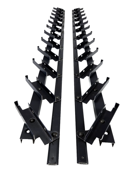 Pohyblivý hliníkový systém - vertikálny, žalúziový - pár (ľavý + pravý)