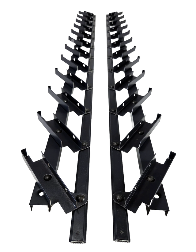 Pohyblivý hliníkový systém - vertikálny, žalúziový - pár (ľavý + pravý)