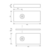 Zámka pre sklenené dvere AISI304 UV