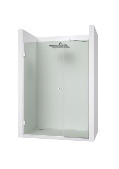 Kovanie - sprchový kút AISI304 krídlové dvere