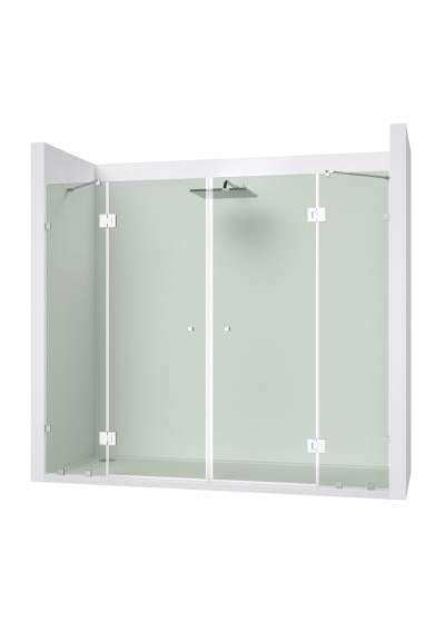 Kovanie - sprchový kút AISI304 krídlové dvere 3