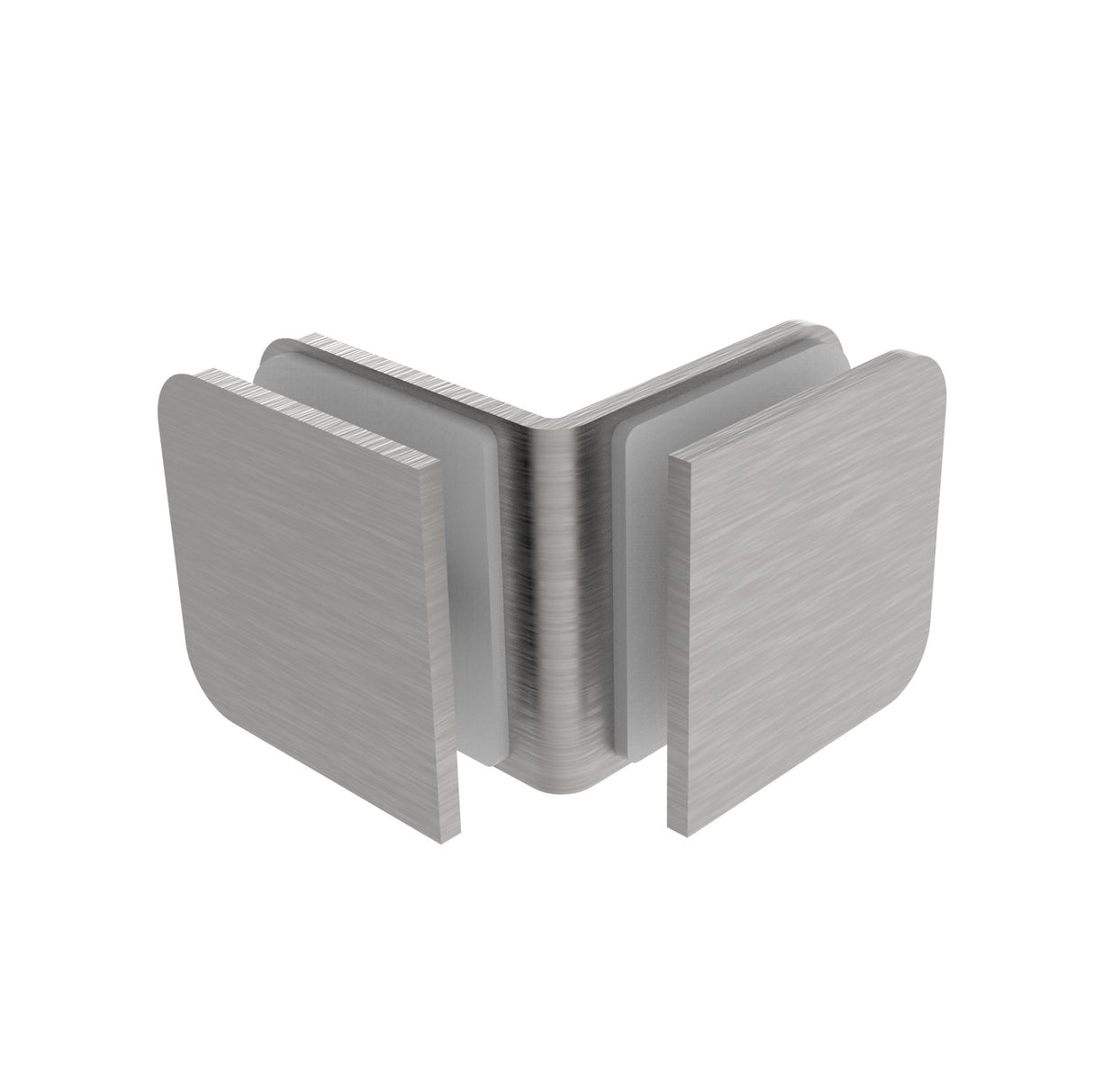 Zasklenie pevne - držiak skla, AISI 304, T 8-10 mm