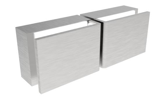 Zámka pre sklenené dvere wc