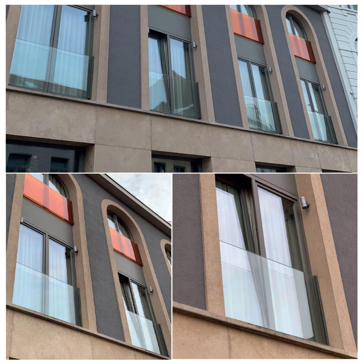 Francúzske okno AL rám bez skla, kotvenie do okna