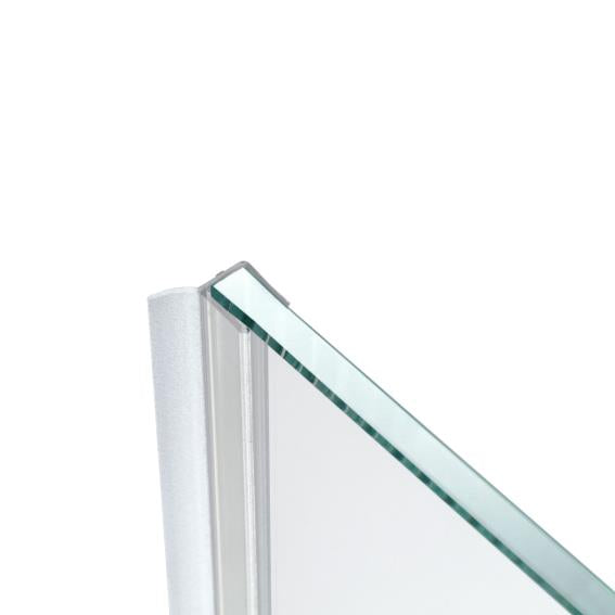 Tesniaca lišta na dvere vertikálna black