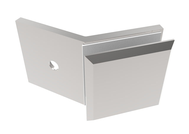 Zasklenie pevne - držiak skla, 135°,Zamak,T 8-10mm