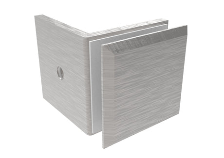 Zasklenie pevne - držiak skla, 90°,Zamak,T 8-10mm