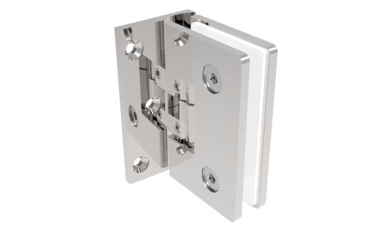 Pánt pre sklenené dvere stena/sklo +/- 90stup fle