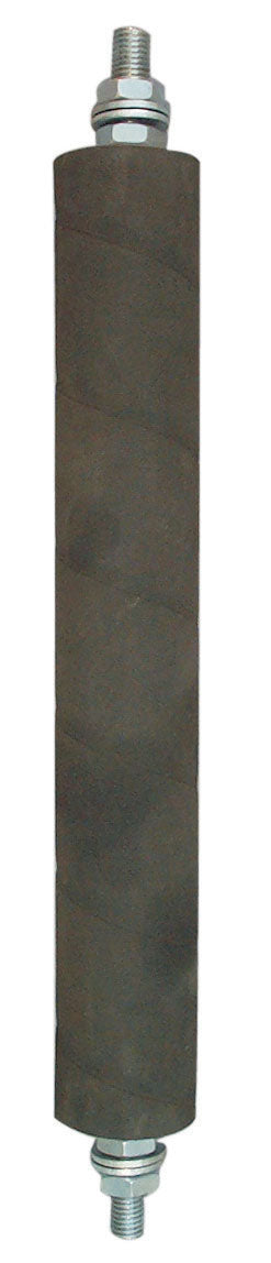 Vedenie horné valcové - rúra D50, H340mm, guma