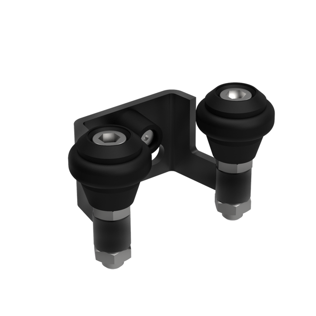 Horný nábeh, Zn, profile 40mm, čierny