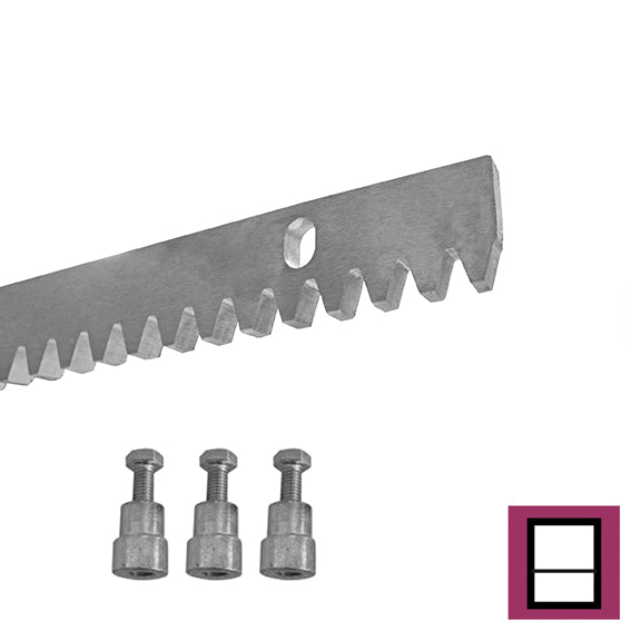 Hrebeň oceľový Zn, 30x10mm, L1m, max 1700kg