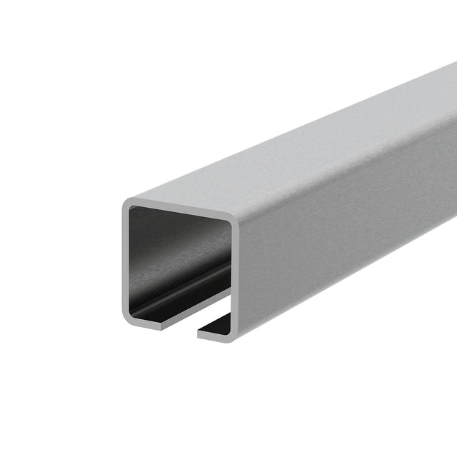 Profil vodiaci spodný INOX, 76x76x3mm, L3m