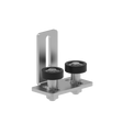 Nylon wheel with bearing, Zn