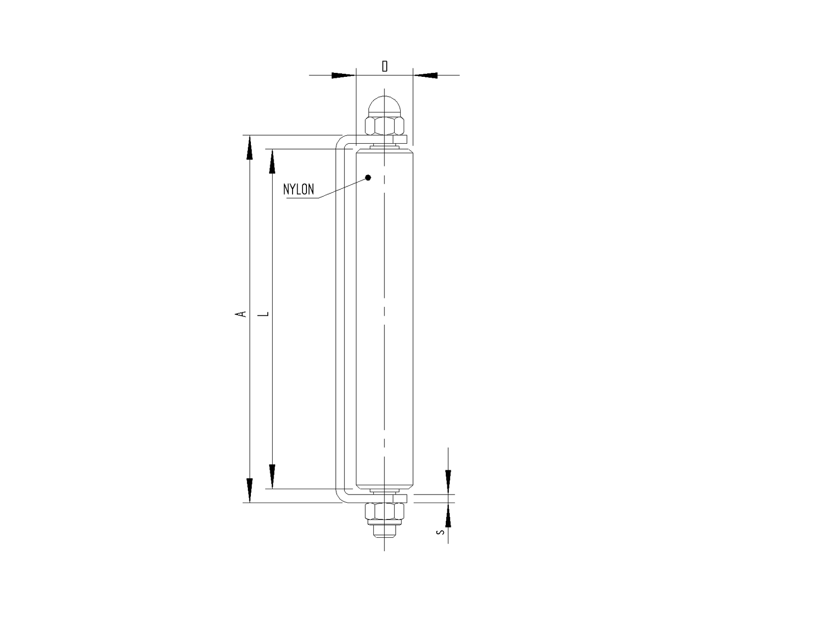 Vodiaci valec s konzolou BLACK