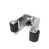 Horný nábeh - nastaviteľný 55-90mm Zn,black rubber