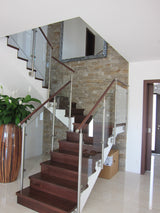 Stĺpik, bočné kotvenie - obojstran.180° -na schody