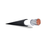 Vodič ohybný solárny 1x6mm/100m bezhalog. čierny