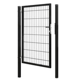 Bránka 1kr. 2D BOX ZnPVC 1000x1500mm RAL 9005 čierna matná